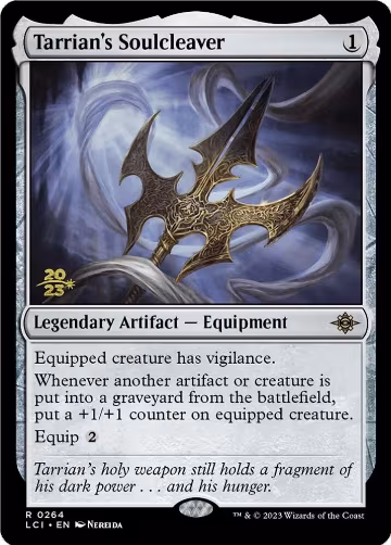 Tarrian's Soulcleaver (264), Prerelease Cards — Magic card price