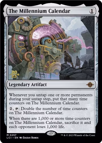 The Millennium Calendar (257), Prerelease Cards — Magic card price