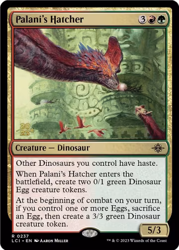 Palani's Hatcher (237), Prerelease Cards — Magic card price