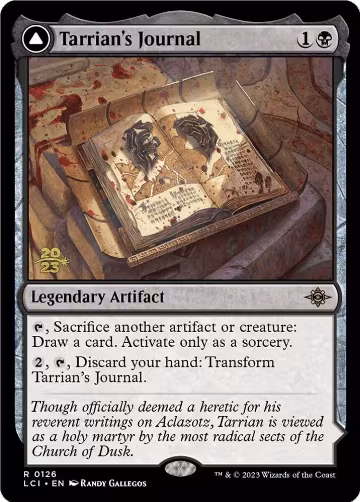 Tarrian's Journal (126), Prerelease Cards — Magic card price