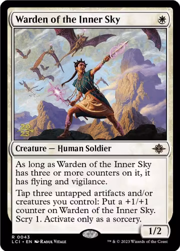 Warden of the Inner Sky (43), Prerelease Cards — Magic card price