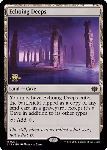 Echoing Deeps (271), Prerelease Cards — Magic card price