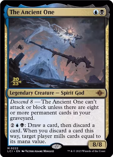 The Ancient One (222), Prerelease Cards — Magic card price