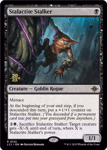 Stalactite Stalker (122), Prerelease Cards — Magic card price
