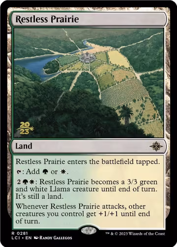 Restless Prairie (281), Prerelease Cards — Magic card price