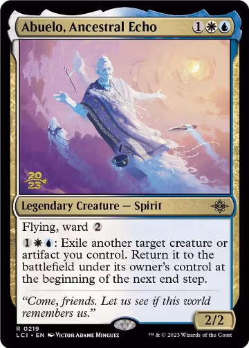 Abuelo, Ancestral Echo (219), Prerelease Cards — Magic card price