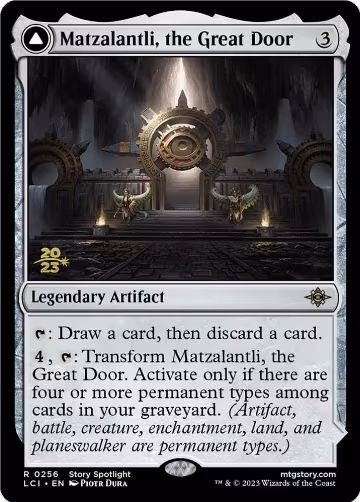 Matzalantli, the Great Door (256), Prerelease Cards — Magic card price