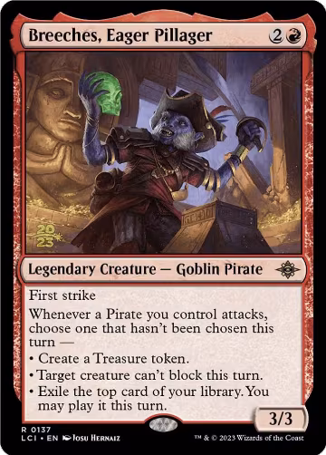 Breeches, Eager Pillager (137), Prerelease Cards — Magic card price
