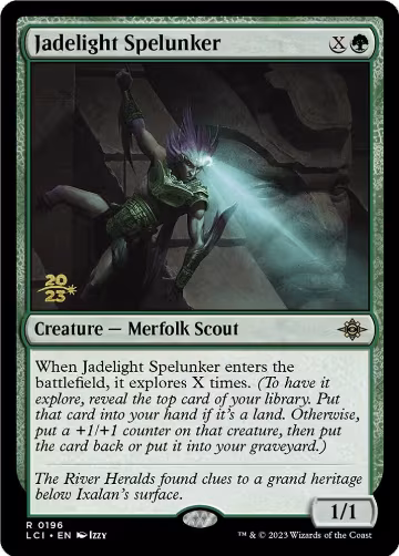 Jadelight Spelunker (196), Prerelease Cards — Magic card price