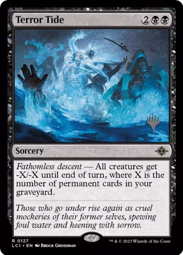 Terror Tide (127), Promo Pack: The Lost Caverns of Ixalan — Magic card price
