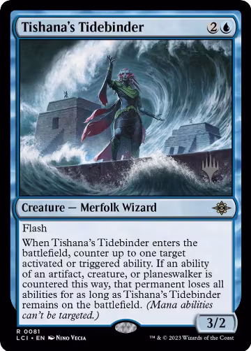 Tishana's Tidebinder (81), Promo Pack: The Lost Caverns of Ixalan — Magic card price