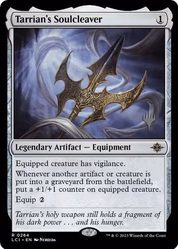 Tarrian's Soulcleaver (264), Promo Pack: The Lost Caverns of Ixalan — Magic card price