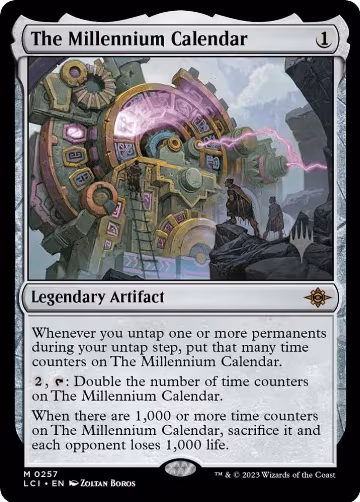 The Millennium Calendar (257), Promo Pack: The Lost Caverns of Ixalan — Magic card price