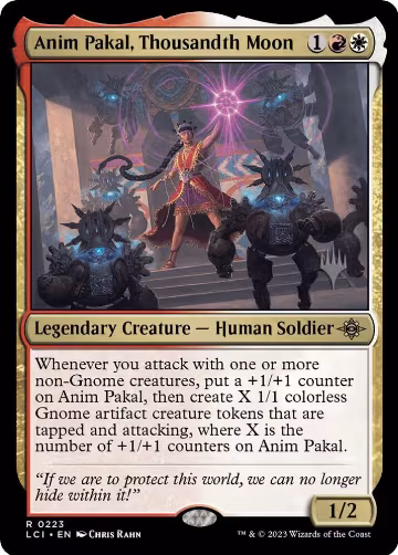 Anim Pakal, Thousandth Moon (223), Promo Pack: The Lost Caverns of Ixalan — Magic card price