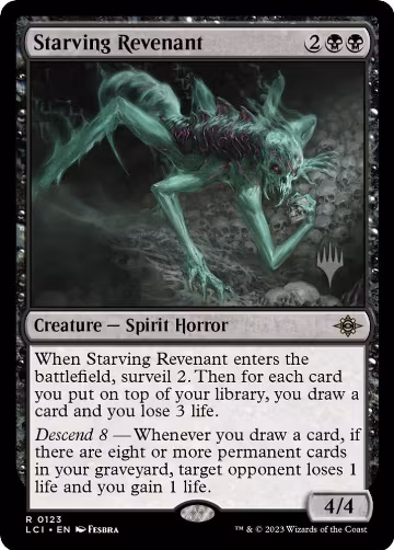 Starving Revenant (123), Promo Pack: The Lost Caverns of Ixalan — Magic card price