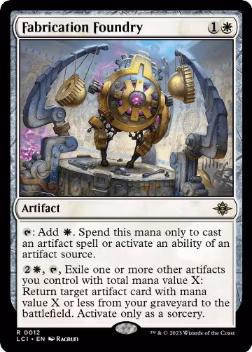 Fabrication Foundry (12), Promo Pack: The Lost Caverns of Ixalan — Magic card price