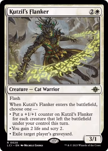 Kutzil's Flanker (20), Promo Pack: The Lost Caverns of Ixalan — Magic card price