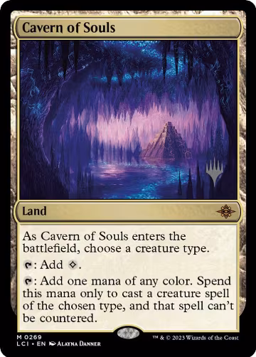 Cavern of Souls (269), Promo Pack: The Lost Caverns of Ixalan — Magic card price