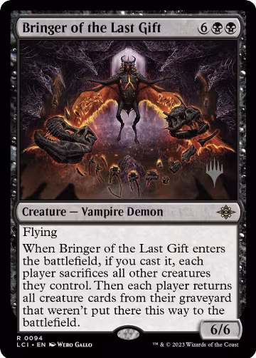 Bringer of the Last Gift (94), Promo Pack: The Lost Caverns of Ixalan — Magic card price