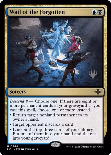 Wail of the Forgotten (244), Promo Pack: The Lost Caverns of Ixalan — Magic card price