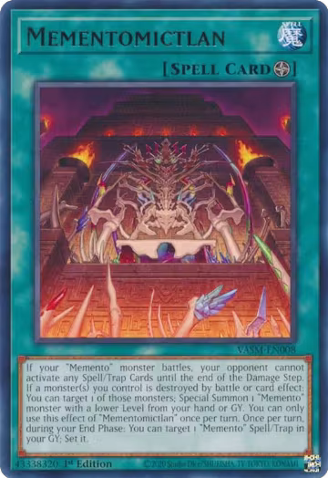 Mementomictlan (VASM-EN008), Valiant Smashers — Yu-Gi-Oh! card price