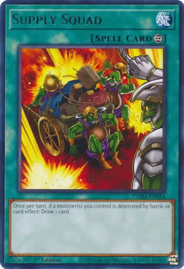 Supply Squad (VASM-EN014), Valiant Smashers — Yu-Gi-Oh! card price