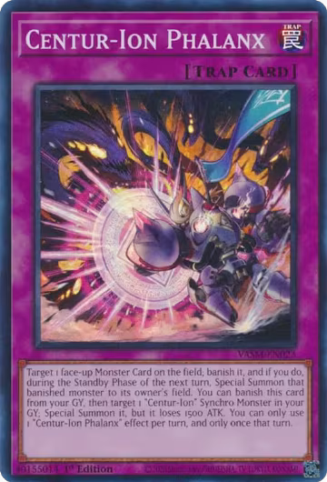 Centur-Ion Phalanx (VASM-EN023), Valiant Smashers — Yu-Gi-Oh! card price