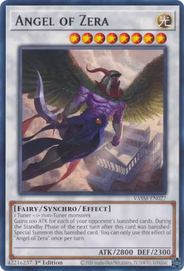 Angel of Zera (VASM-EN027), Valiant Smashers — Yu-Gi-Oh! card price
