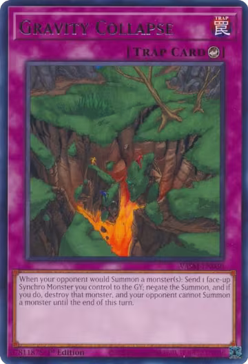 Gravity Collapse (VASM-EN030), Valiant Smashers — Yu-Gi-Oh! card price