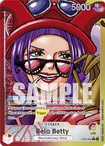 Belo Betty (002) (Alternate Art) (OP05-002), Awakening of the New Era — One Piece card price
