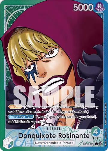 Donquixote Rosinante (022) (Alternate Art) (OP05-022), Awakening of the New Era — One Piece card price