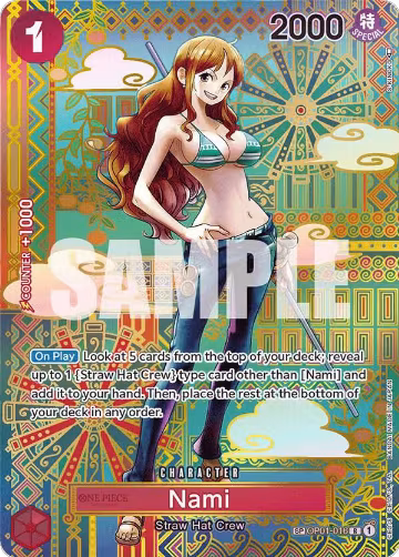Nami (SP) (OP01-016), Awakening of the New Era — One Piece card price