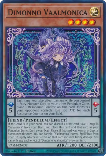 Dimonno Vaalmonica (VASM-EN032), Valiant Smashers — Yu-Gi-Oh! card price