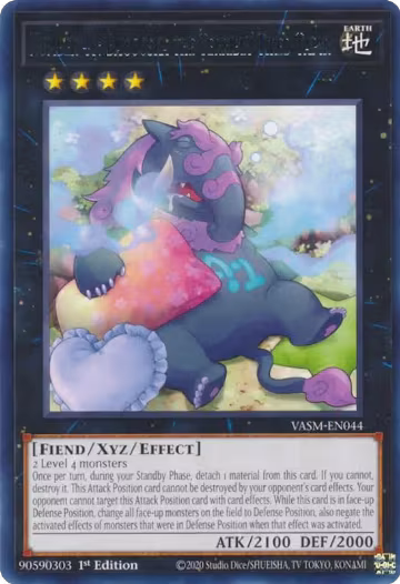 Number 41: Bagooska the Terribly Tired Tapir (VASM-EN044), Valiant Smashers — Yu-Gi-Oh! card price