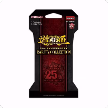 25th Anniversary Rarity Collection Sleeved Booster Pack, 25th Anniversary Rarity Collection — Yu-Gi-Oh! sealed product price