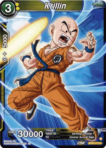 Krillin (BT23-117), Perfect Combination — DB Super card price
