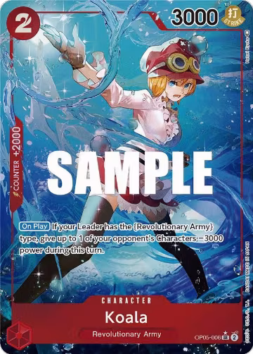 Koala (Alternate Art) (OP05-006), Awakening of the New Era — One Piece card price