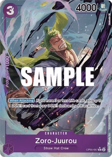 Zoro-Juurou (Alternate Art) (OP05-067), Awakening of the New Era — One Piece card price