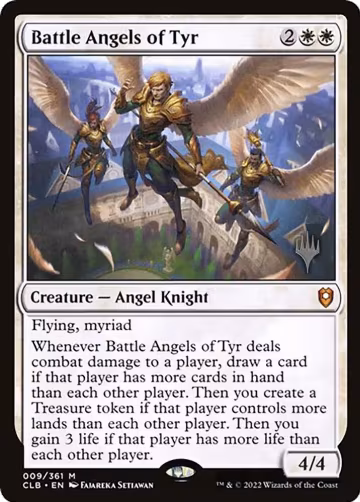 Battle Angels of Tyr (9), Promo Pack: The Lost Caverns of Ixalan — Magic card price