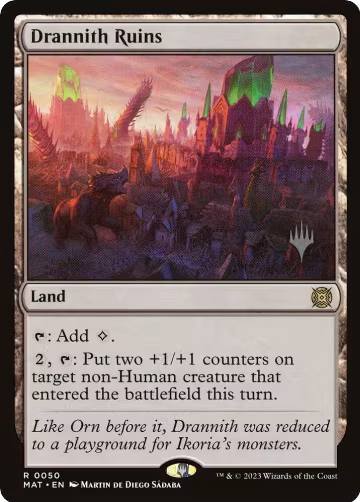 Drannith Ruins (50), Promo Pack: The Lost Caverns of Ixalan — Magic card price