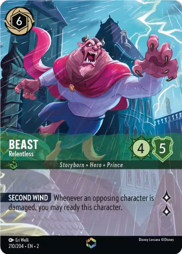 Beast - Relentless (Enchanted) (210/204) — card price