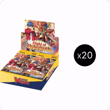 Flight of Chakrabarthi Booster Box Case, D-BT13: Flight of Chakrabarthi — Vanguard sealed product price