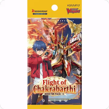 Flight of Chakrabarthi Booster Pack, D-BT13: Flight of Chakrabarthi — Vanguard sealed product price