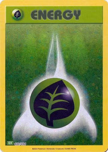 Basic Grass Energy (033/034), Trading Card Game Classic — Pokémon card price