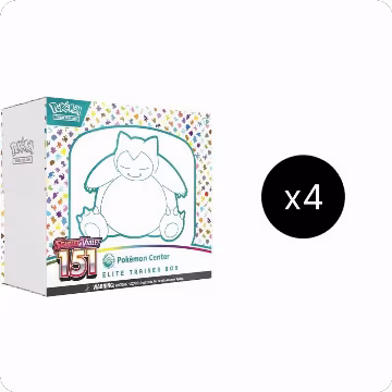 151 Pokemon Center Elite Trainer Box (Exclusive) Case, Scarlet & Violet 151 — Pokémon sealed product price