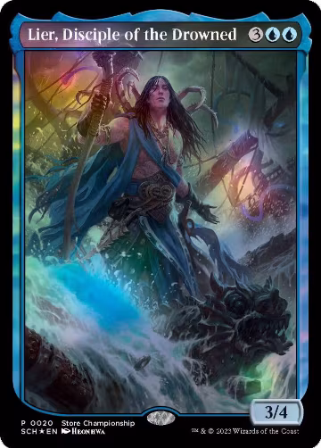 Lier, Disciple of the Drowned (20), Game Day & Store Championship Promos — Magic card price