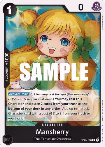 Mansherry (OP05-088), Awakening of the New Era — One Piece card price