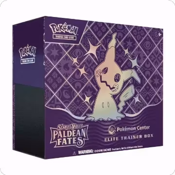 Paldean Fates Pokemon Center Elite Trainer Box (Exclusive), Paldean Fates — Pokémon sealed product price