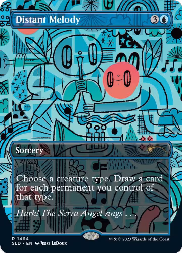 Distant Melody (1464) (1464), Secret Lair Drop Series — Magic card price