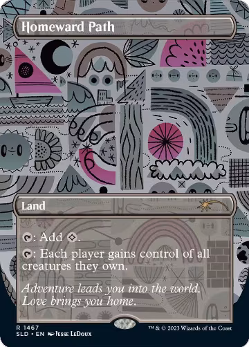 Homeward Path (1467) (1467), Secret Lair Drop Series — Magic card price